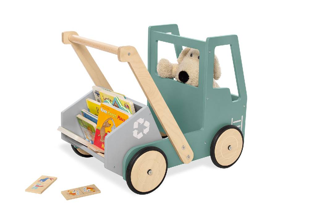 Pinolino Lauflernwagen 'Kipplaster Fred', grün 50% Rabatt mit kostenlosem Versand