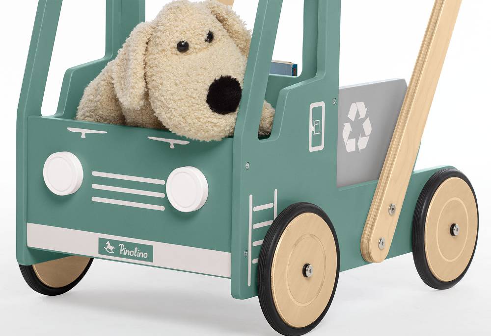 Pinolino Lauflernwagen 'Kipplaster Fred', grün 50% Rabatt mit kostenlosem Versand