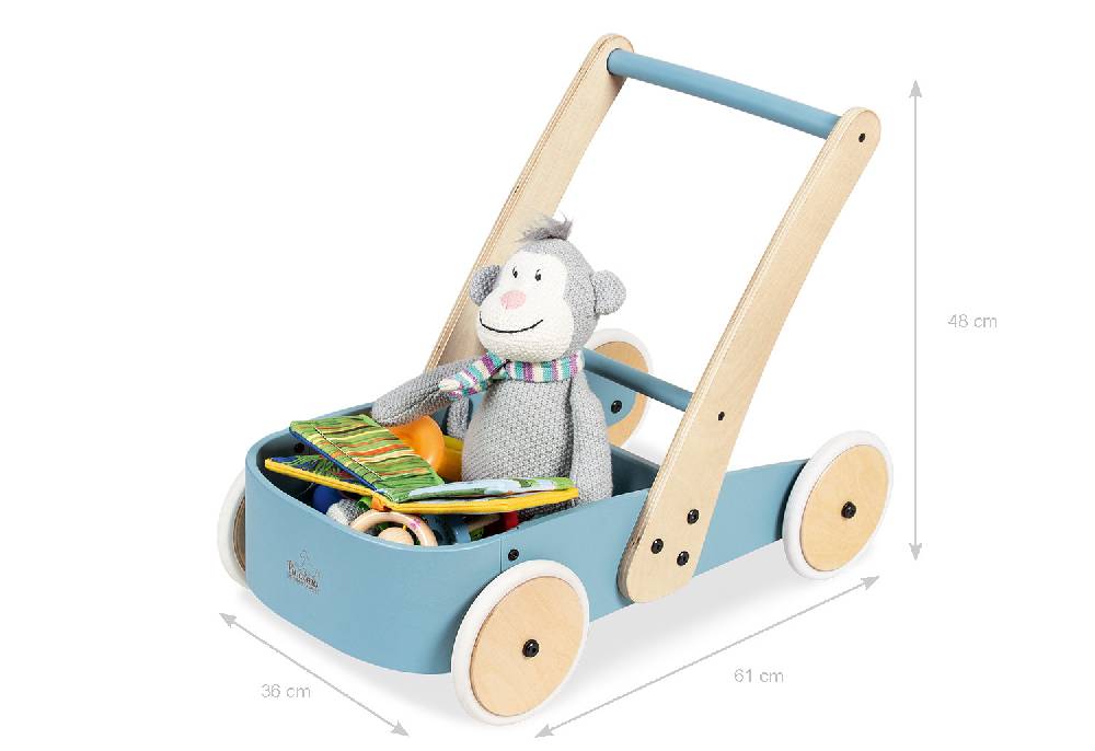 Pinolino Lauflernwagen 'Fiete', blau Begrenzt auf 3 Tage