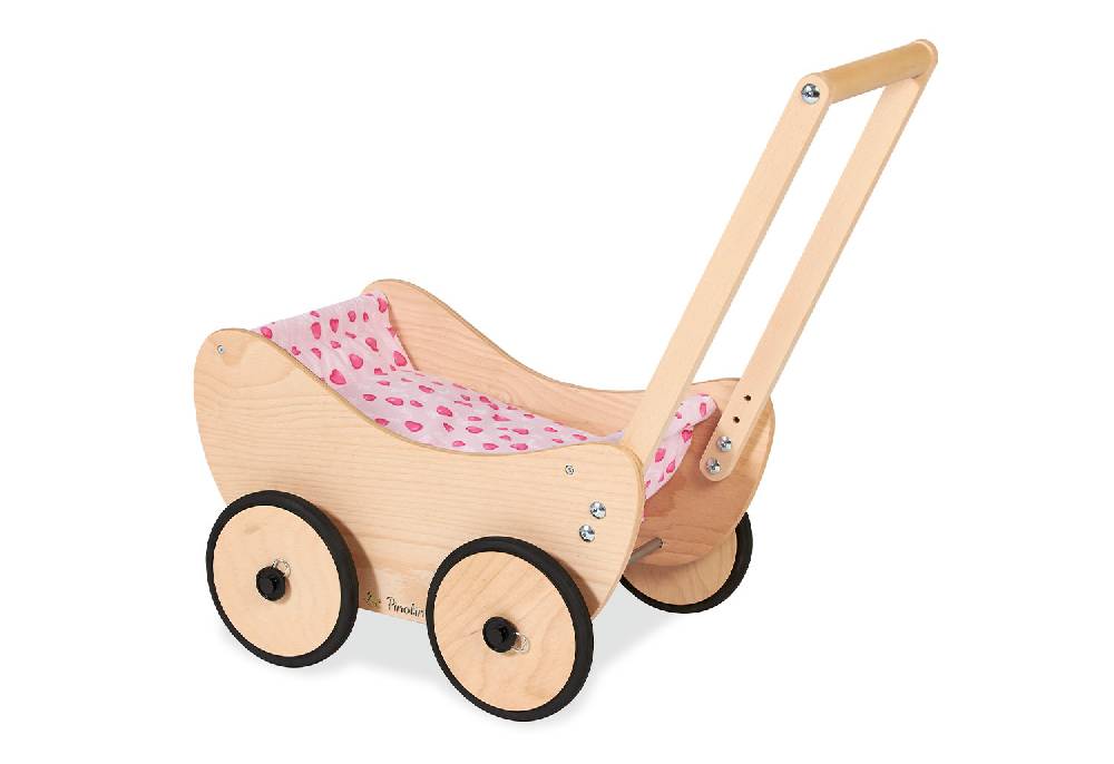 Pinolino Puppenwagen 'Trixi', natur, 2-tlg 2025