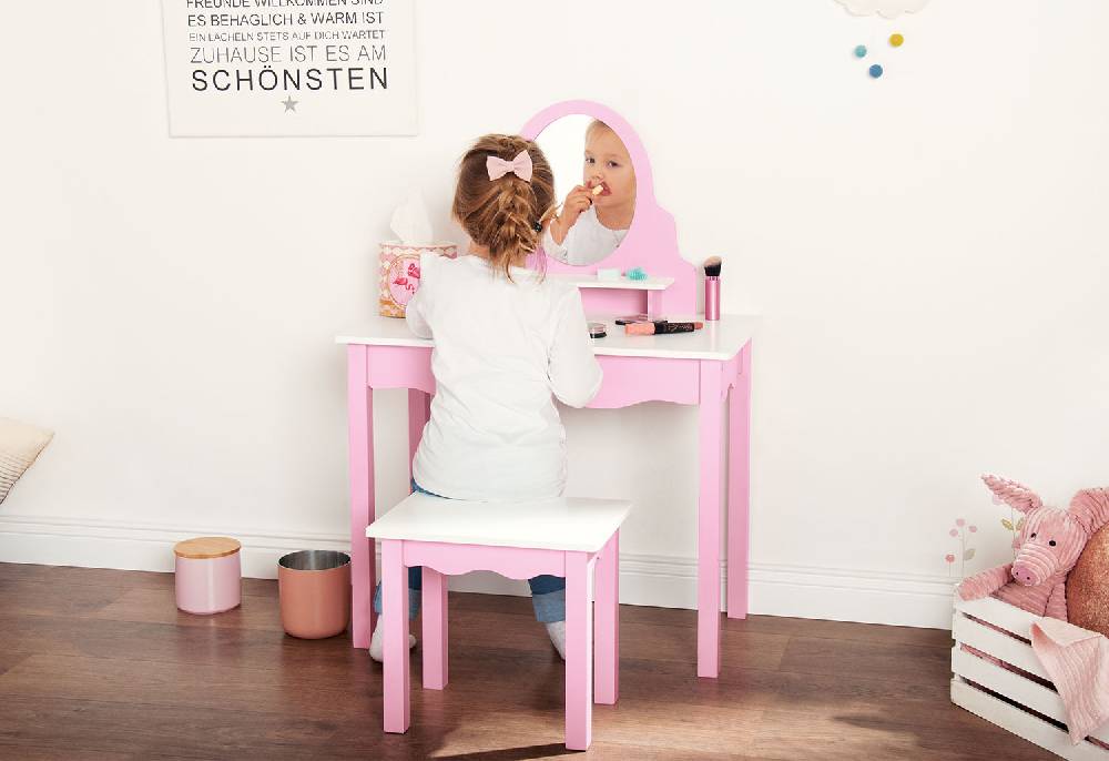 Pinolino Kinderschminktisch 'Jasmin' inkl. Hocker, 2-tlg Verkauf