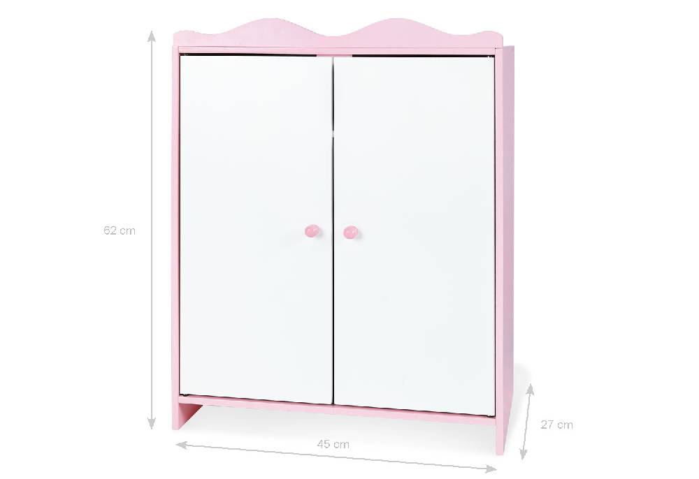Pinolino Puppenschrank 'Jasmin', 4-tlg Kostenloser Versand