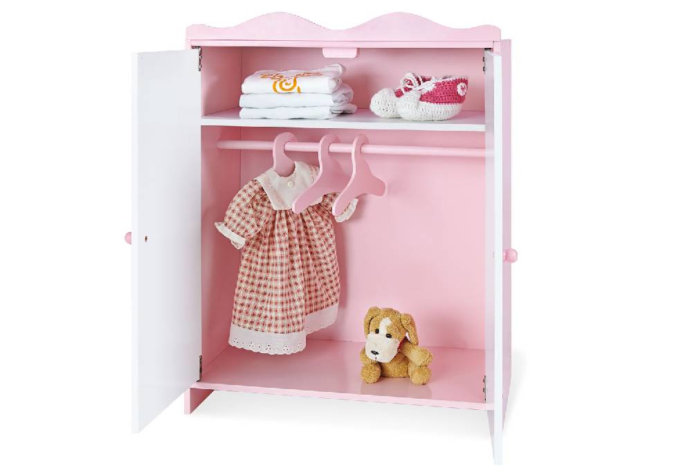 Pinolino Puppenschrank 'Jasmin', 4-tlg Kostenloser Versand