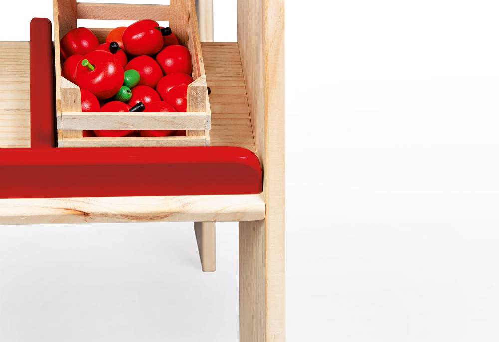 Pinolino Marktstand 'Lucy', rot Günstig kaufen