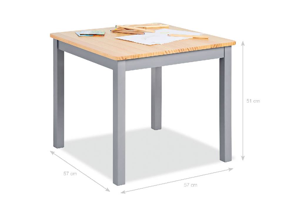 Pinolino Kindersitzgruppe 'Fenna', grau/natur, 3-tlg Bestseller