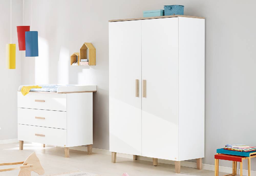 Pinolino Kleiderschrank 'Lumi' - Schnäppchenartikel Discount Store für neue Produkte