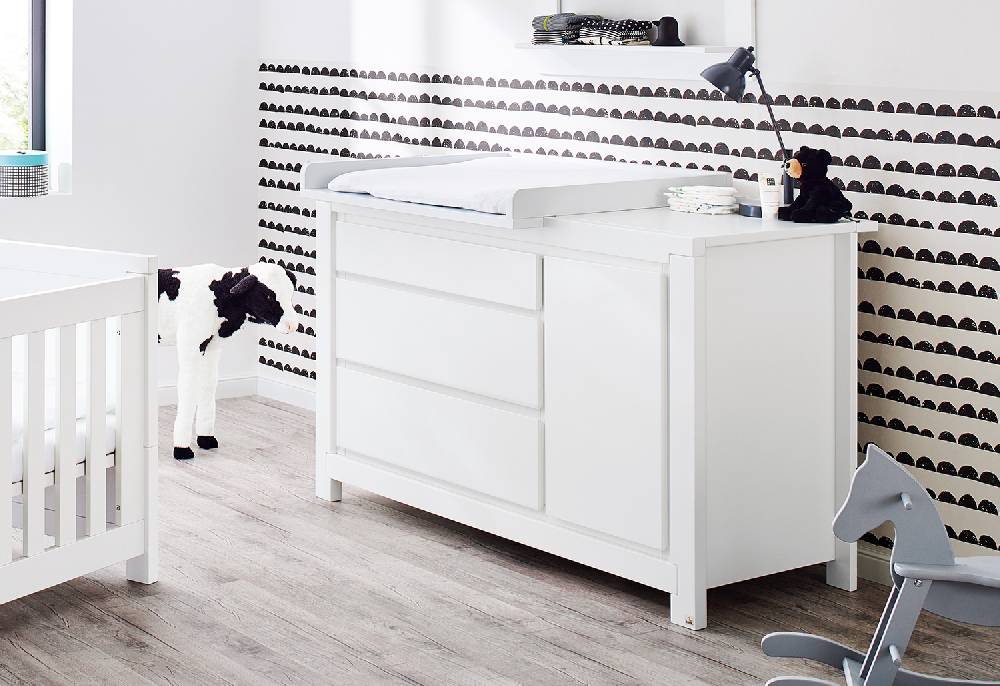 Pinolino Wickelkommode 'Milk' extrabreit - Auslaufartikel Kostenloser Versand international