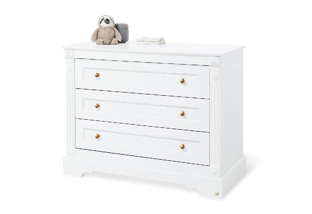Pinolino Limited Edition - Wickelkommode 'Emilia Gold' breit - Auslaufartikel Auslauf