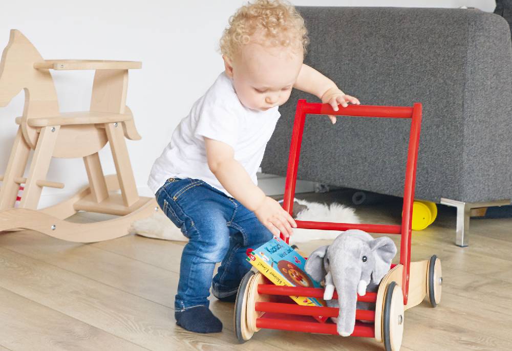 Pinolino Lauflernwagen 'Uli', rot - 2. Wahl im Angebot