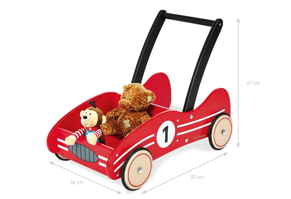 Pinolino Lauflernwagen 'Kimi', rot - Auslaufartikel Fabrikverkauf