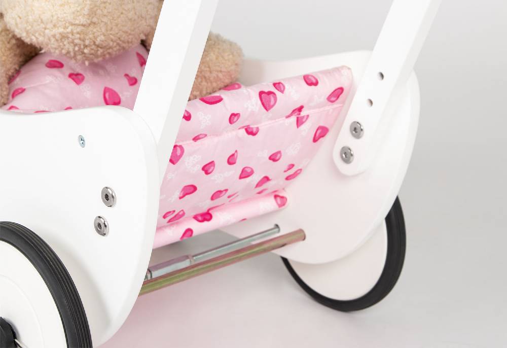 Pinolino Puppenwagen 'Trixi', weiß, 2-tlg. - 2. Wahl Letzte 3 Tage