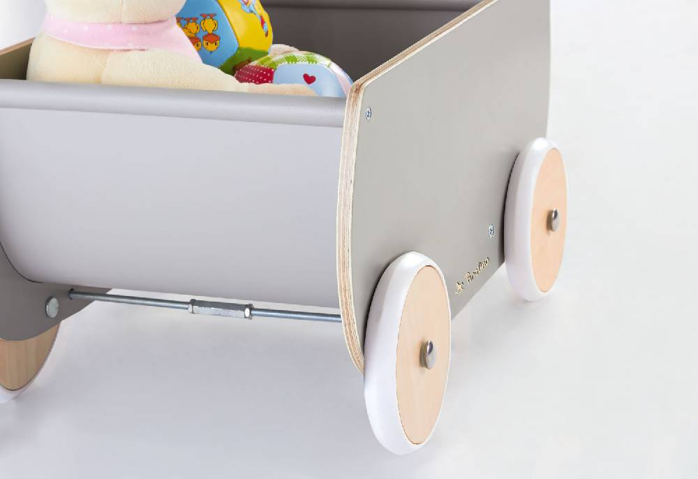 Pinolino Puppenwagen 'Mette', grau - Auslaufartikel Bis zu 55% Rabatt