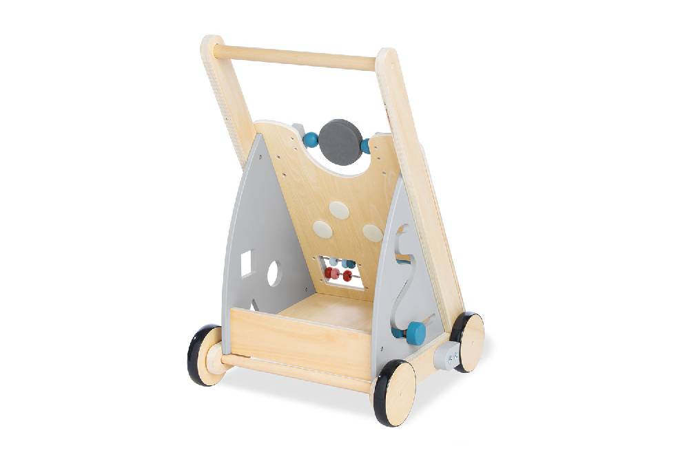 Pinolino Activity-Lauflernwagen 'Titus', grau - 2. Wahl Fabrikladen
