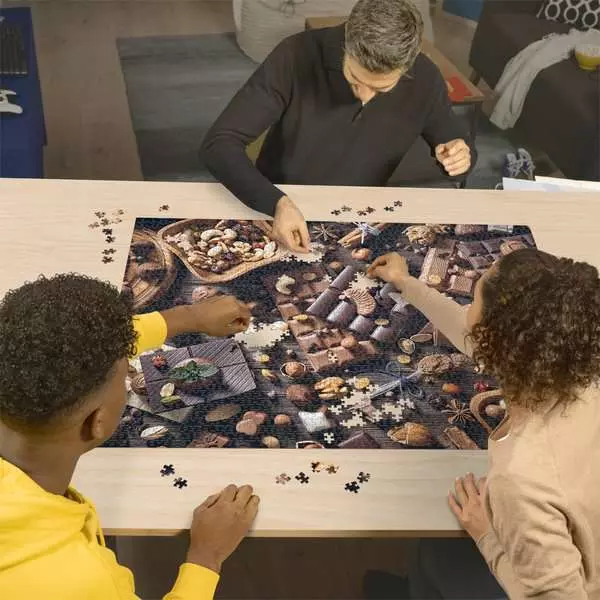 Ravensberger Matratzen Puzzle 2000 Teile - Schokoladenparadies Valentinstagsangebot