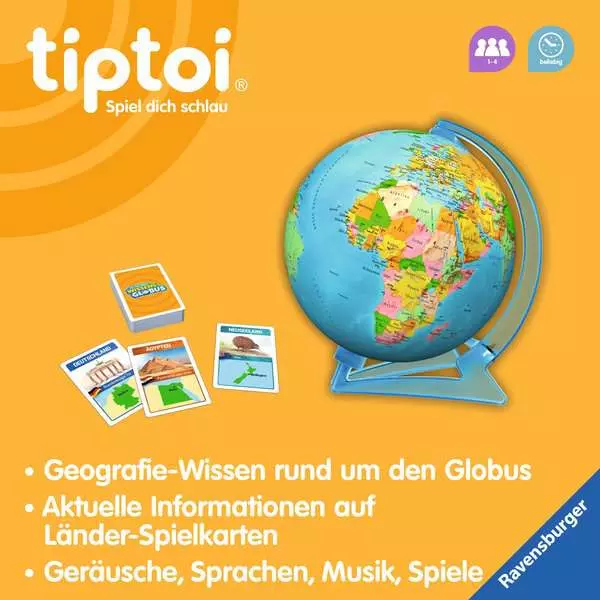 Ravensberger Matratzen tiptoi® Der interaktive Wissens-Globus Exklusive Angebote