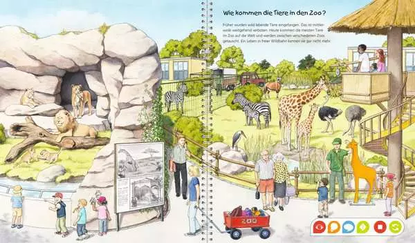 Ravensberger Matratzen tiptoi® Wieso? Weshalb? Warum? Entdecke den Zoo Räumungsverkauf