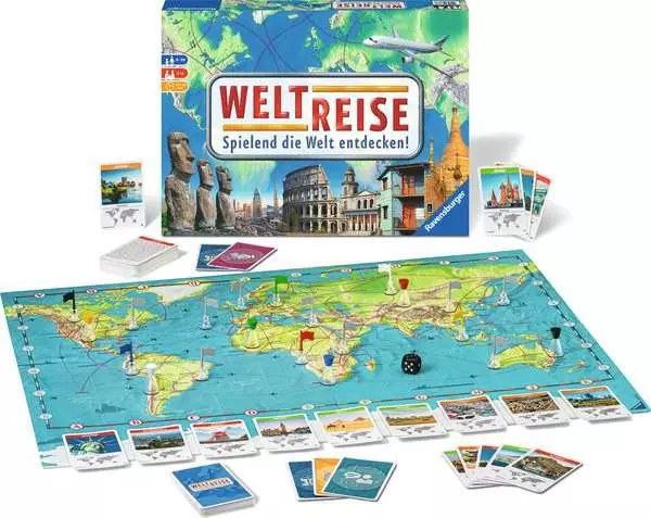 Ravensberger Matratzen Weltreise - Spiel ab 8 Jahren Super Sparpreis