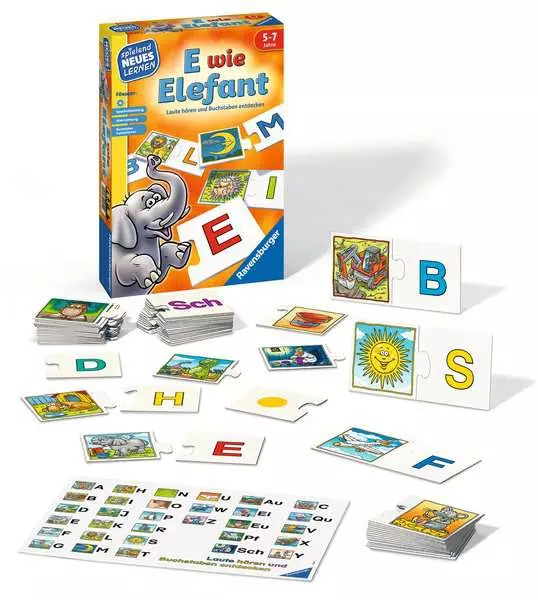 Ravensberger Matratzen E wie Elefant - Kinderspiel ab 5 Jahren Nur noch ein Tag übrig