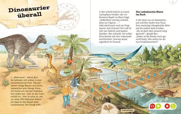 Ravensberger Matratzen tiptoi® Dinosaurier 50% Rabatt mit kostenlosem Versand