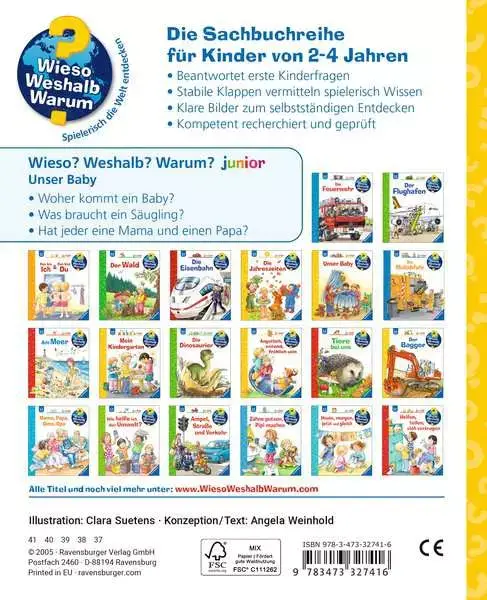Ravensberger Matratzen Ravensburger Wieso? Weshalb? Warum? junior, Band 12: Unser Baby Kostenloser Versand international