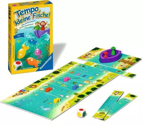 Ravensberger Matratzen Tempo, kleine Fische! - Reisespiel ab 3 Jahren Fabrikladen