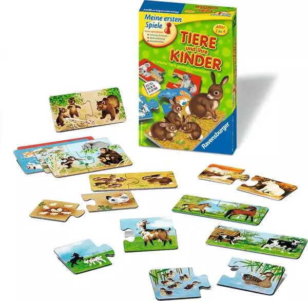 Ravensberger Matratzen Tiere und ihre Kinder - Kinderspiel ab 2 Jahren Speichern exportieren