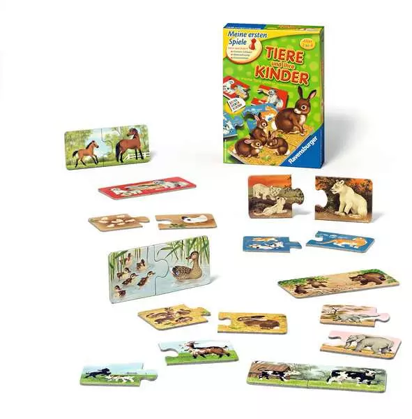 Ravensberger Matratzen Tiere und ihre Kinder - Kinderspiel ab 2 Jahren Speichern exportieren