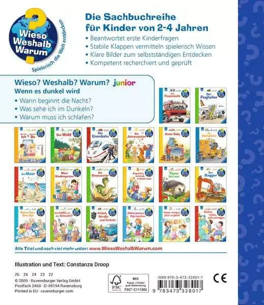 Ravensberger Matratzen Ravensburger Wieso? Weshalb? Warum? junior, Band 28: Wenn es dunkel wird Black Friday Preise
