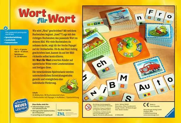 Ravensberger Matratzen Wort für Wort - Kinderspiel ab 6 Jahren Begrenztes Angebot