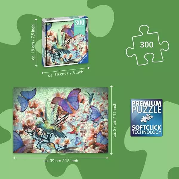 Ravensberger Matratzen Puzzle 300 Teile - Hummingbird Preisnachlass