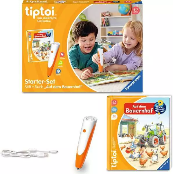 Ravensberger Matratzen tiptoi® Starter-Set: Stift und Bauernhof-Buch Osterangebot