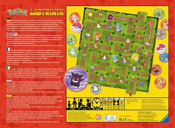 Ravensberger Matratzen Pokémon Labyrinth - Spiel ab 7 Jahren Zeitlich begrenztes Angebot