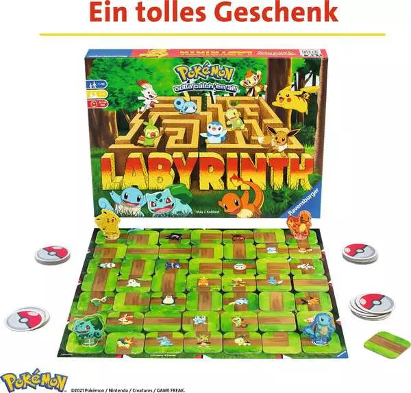 Ravensberger Matratzen Pokémon Labyrinth - Spiel ab 7 Jahren Zeitlich begrenztes Angebot