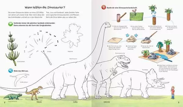 Ravensberger Matratzen Ravensburger Wieso? Weshalb? Warum? aktiv-Heft: Dinosaurier Super Sparpreis