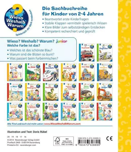 Ravensberger Matratzen Ravensburger Wieso? Weshalb? Warum? junior, Band 13: Welche Farbe ist das? Bis zu 65% Rabatt
