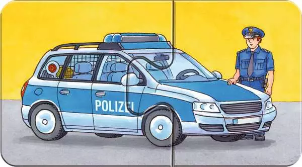 Ravensberger Matratzen Kinderpuzzle ab 2 Jahren - Einsatzfahrzeuge - 2 Teile Vierteljährliche Förderung