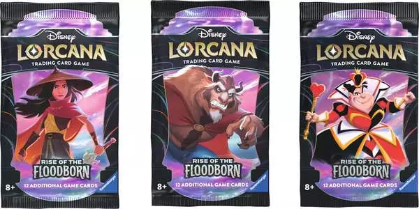 Ravensberger Matratzen Disney Lorcana: Aufstieg der Flutgestalten - Display mit 24 Booster Packs (Englisch) Günstiger Verkauf
