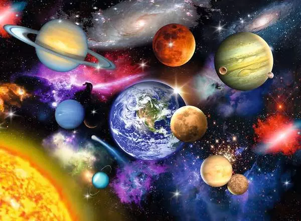 Ravensberger Matratzen Kinderpuzzle ab 9 Jahren - Solar System - 300 Teile Preisnachlass