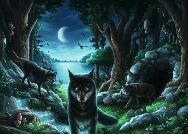 Ravensberger Matratzen Puzzle 759 Teile - Wolfsgeschichten Weihnachtsangebot
