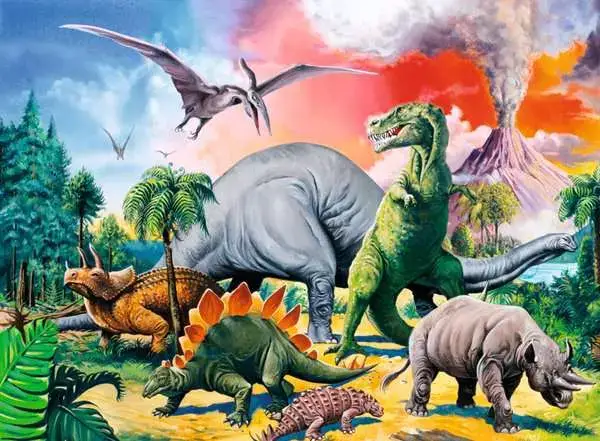 Ravensberger Matratzen Kinderpuzzle ab 6 Jahren - Unter Dinosauriern - 100 Teile Jubiläumsangebot