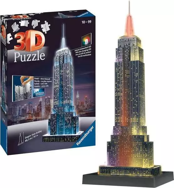 Ravensberger Matratzen Ravensburger Empire State Building bei Nacht Heißer Verkauf