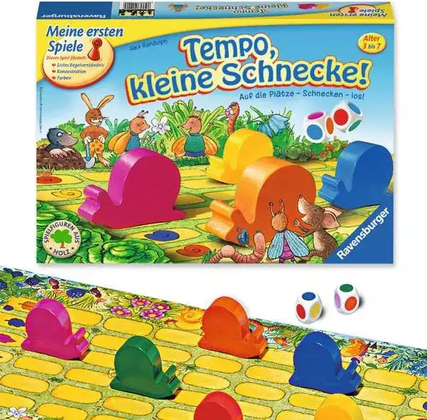 Ravensberger Matratzen Tempo, kleine Schnecke! - Kinderspiel ab 3 Jahren Exklusive Angebote