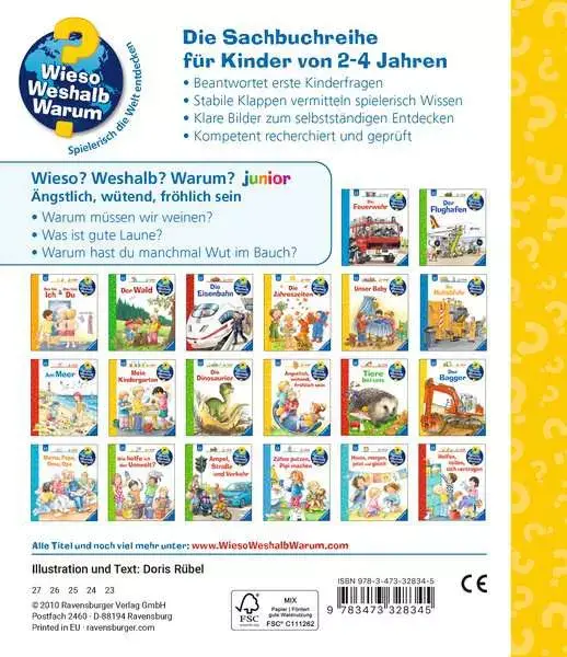Ravensberger Matratzen Ravensburger Wieso? Weshalb? Warum? junior, Band 32: Ängstlich, wütend, fröhlich sein Bestseller