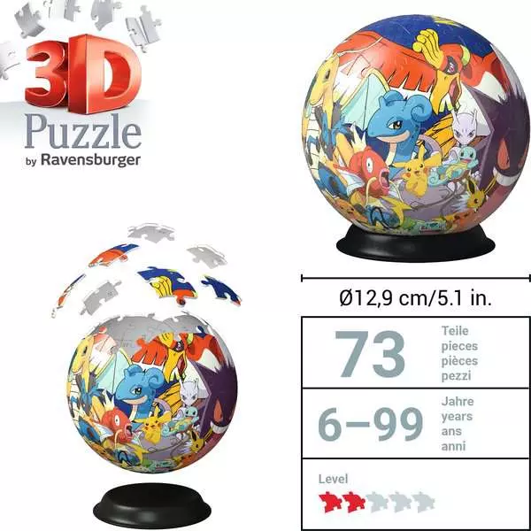Ravensberger Matratzen 3D Puzzle Ball Pokémon Saisonale Angebote