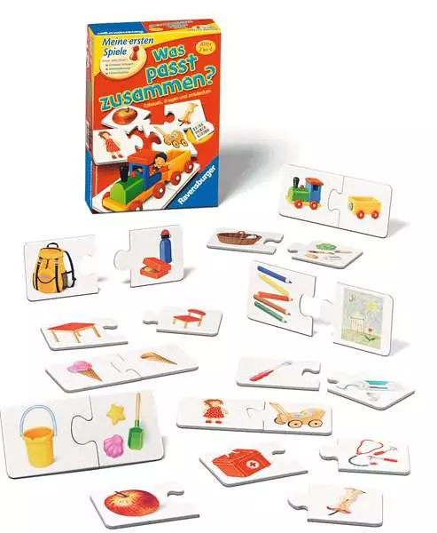 Ravensberger Matratzen Was passt zusammen? - Kinderspiel ab 2 Jahren Kauf eins, bekomm eins gratis