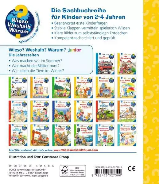 Ravensberger Matratzen Ravensburger Wieso? Weshalb? Warum? junior, Band 10: Die Jahreszeiten Kostenlose Rückgabe