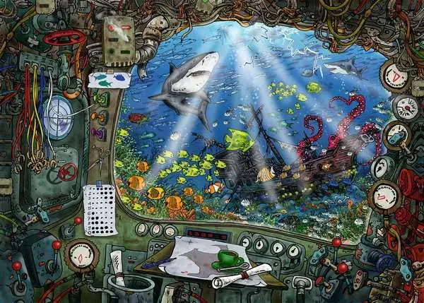 Ravensberger Matratzen Puzzle 759 Teile - Im U-Boot Zeitbegrenzte Promotion