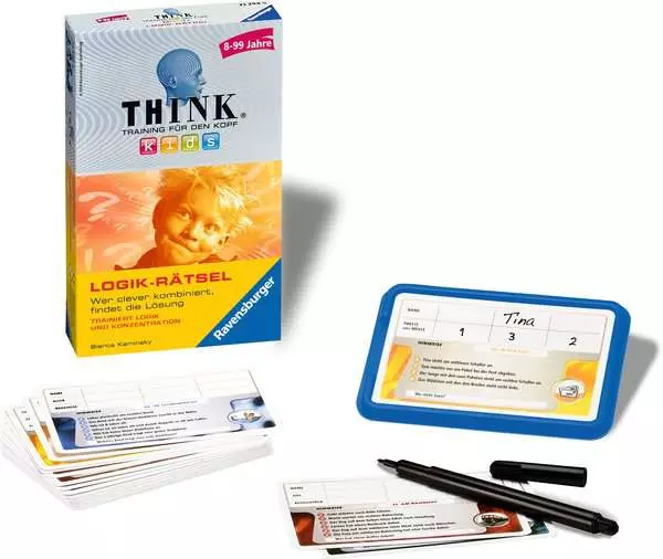 Ravensberger Matratzen THINK® Kids Logik-Rätsel - Reisespiel ab 8 Jahren Discount Store für neue Produkte