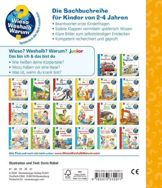 Ravensberger Matratzen Ravensburger Wieso? Weshalb? Warum? junior, Band 5: Das bin ich & Das bist du Riesige Rabatte