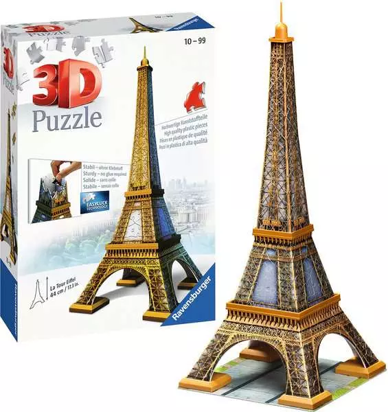 Ravensberger Matratzen 3D Puzzle Eiffelturm 50% Rabatt mit kostenlosem Versand